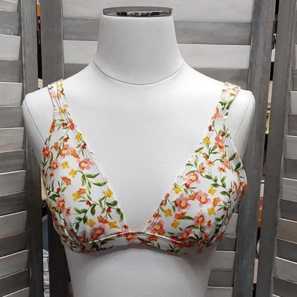 Women's Triangle Bikini Top | Shade & Shore | Medium (8/10)